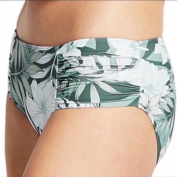 Seafolly Copacabana Wide Side Retro Bikini Bottom NWT Size 8 - Picture 4 of 12